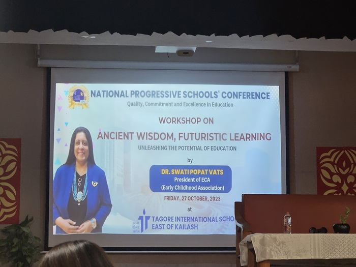 Teacher workshop on application of Ancient Wisdom with Futuristic Development